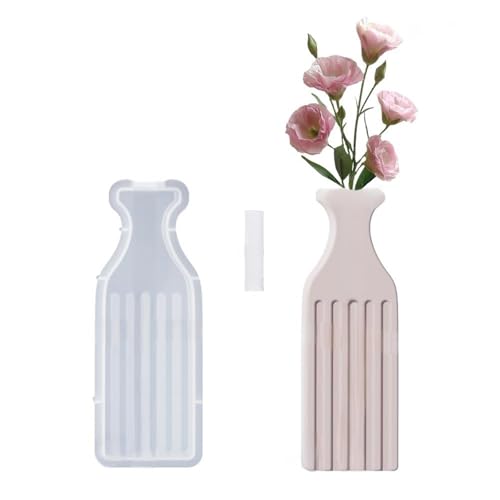 Geometrische Silikon Crafting Formvase Pflanzerform Blütenknopfformen Für Einfache Vase Pflanzer Zementkunst Wiederverwendbare Silikonform Für Schmuckherstellung von Psdndeww