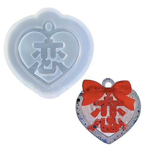 Gießform für Schmuck, Anhänger aus Silikonharz, Epoxidharz, Schlüsselanhänger für Schmuckherstellung, Handwerkzeuge Gießform für Schmuck, Anhänger aus Silikonharz, Epoxidharz, Schlüsselanhänger für Schmuckherstellung, Handwerkzeuge von Psdndeww