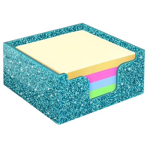 Große Kapazität für Haftnotizen, geräumig, glänzend, für Schule, Büro, Schreibtisch, Organisation, Zubehör, Notizblockhalter von Psdndeww