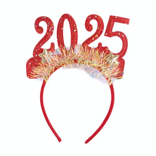 Haarreif mit verstellbarer Größe, festliche Atmosphäre, Nummer 2025, Kopfschmuck, Party-Foto-Requisiten Haarreif mit verstellbarer Größe, festliche Atmosphäre, Nummer 2025, Kopfschmuck, Party-Foto-Requisiten von Psdndeww