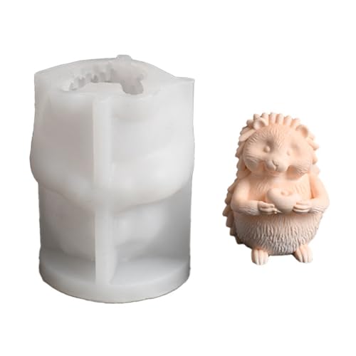 Igel-Silikonform, leicht zu lösen, 3D-Igel-Kerzenform, einzigartige Form für Heimdekoration und Feiern Igel-Silikonform, leicht zu lösen, 3D-Igel-Kerzenform, einzigartige Form für Heimdekoration und Feiern von Psdndeww