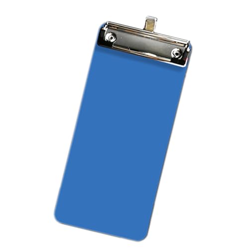 Kleines Klemmbrett mit einziehbarem Haken zum Aufhängen, tragbares Klemmbrett, Metallclip, 10 x 22 cm, Schreibtafel für Büro, Schule, Restaurant Kleines Klemmbrett mit einziehbarem Haken zum Aufhängen, tragbares Klemmbrett, Metallclip, 10 x 22 cm, Schreibtafel für Büro, Schule, Restaurant von Psdndeww