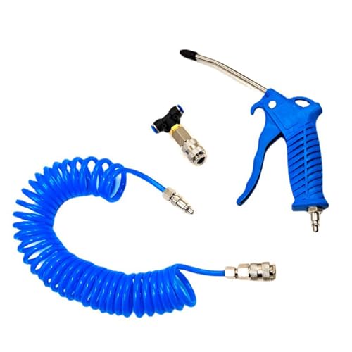 Luftblaspistole Düsen Set Luftkompressor Luftpistole 5 Meter Spiralschlauch Luftkompressor Zubehör Werkzeug Luftgebläse Pistole Luftblaspistole Düsen Set Luftkompressor Luftpistole 5 Meter Spiralschlauch Luftkompressor Zubehör Werkzeug Luftgebläse Pistole von Psdndeww