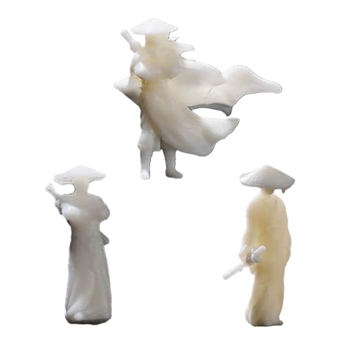 Miniatur-Figur aus Kunstharz, Bonsai, Aquarium, Landschaftsbau, exquisite Statuette, handgefertigte Dekoration, Silikonform von Psdndeww
