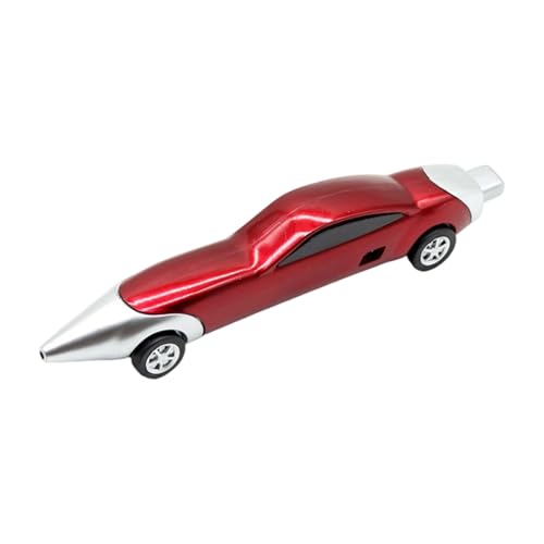 Miniatur-Kugelschreiber in Form eines Sportwagens, einziehbarer Kugelschreiber, Schule, Büro, Schreibwerkzeug, 1,0 mm Spitze, für Studenten, Erwachsene, Spielzeugauto-Kugelschreiber für Kinder von Psdndeww