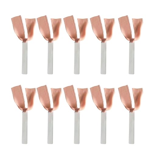 Packung mit 10 funktionellen Tischkarten für Hochzeit, transparente Acrylkarten, Blanko-Tischzubehör mit Band Packung mit 10 funktionellen Tischkarten für Hochzeit, transparente Acrylkarten, Blanko-Tischzubehör mit Band von Psdndeww