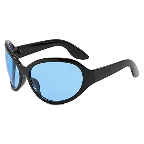 Psdndeww Alien Punk Oversized Futuristic Wrap Around UV400 von Psdndeww