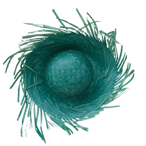 Psdndeww Festlicher Sombrero-Hut aus Mexikanern, bunte Foto-Requisiten, hawaiianischer Stil, Hut mit zerrissener Krempe, Strohhut Psdndeww Festlicher Sombrero-Hut aus Mexikanern, bunte Foto-Requisiten, hawaiianischer Stil, Hut mit zerrissener Krempe, Strohhut von Psdndeww