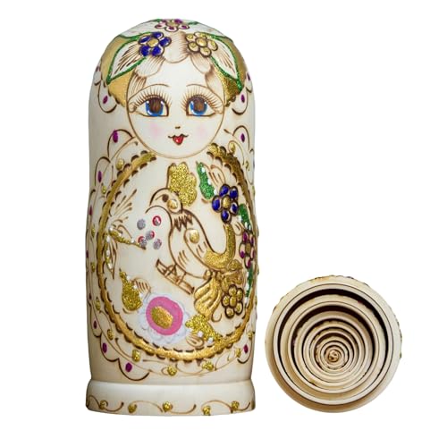 Psdndeww Matryoshka Russische Nistpuppen Set Von 10 Handgemalten Holzfiguren Dekore Holzfahrzeuge Für Ausstellungspuppen Psdndeww Matryoshka Russische Nistpuppen Set Von 10 Handgemalten Holzfiguren Dekore Holzfahrzeuge Für Ausstellungspuppen von Psdndeww