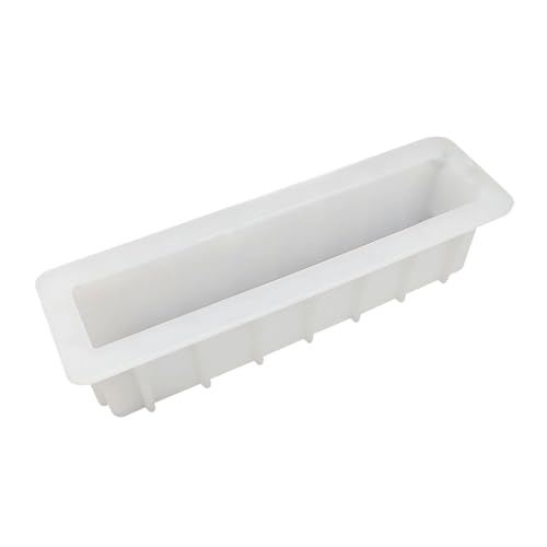 Psdndeww Silikon-Seifenform, rechteckig, Brot, Toast, Kasten, Kuchen, Schokolade, Eiswürfel, Form, handgefertigte Form, Seife, Backwerkzeug Psdndeww Silikon-Seifenform, rechteckig, Brot, Toast, Kasten, Kuchen, Schokolade, Eiswürfel, Form, handgefertigte Form, Seife, Backwerkzeug von Psdndeww