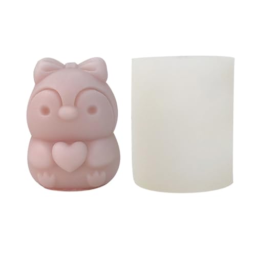 Silikon-3D-Liebes-Pinguin-Formen, Cartoon-Pinguine, Gießformen, Seife, Backformen für Fondant-Dekorationen Silikon-3D-Liebes-Pinguin-Formen, Cartoon-Pinguine, Gießformen, Seife, Backformen für Fondant-Dekorationen von Psdndeww