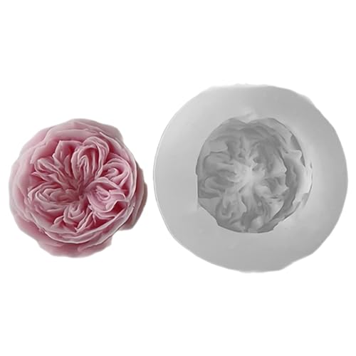 Silikonform mit 3D-Blumen, Rosenkerze, handgefertigte Seifenform, Silikonmaterial für die Herstellung von Hand Silikonform mit 3D-Blumen, Rosenkerze, handgefertigte Seifenform, Silikonmaterial für die Herstellung von Hand von Psdndeww