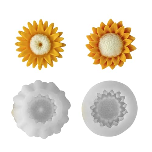 Silikonformen mit duftenden Blumen, Gipsformen, Ornament-Formen, handgefertigte Gießformen, Bastelbedarf von Psdndeww
