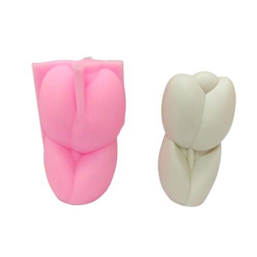 Tulpe, Wachs, Blumen-Thema, Silikonguss, bunte Formen, Geschenkzubehör für Formenliebhaber Tulpe, Wachs, Blumen-Thema, Silikonguss, bunte Formen, Geschenkzubehör für Formenliebhaber von Psdndeww