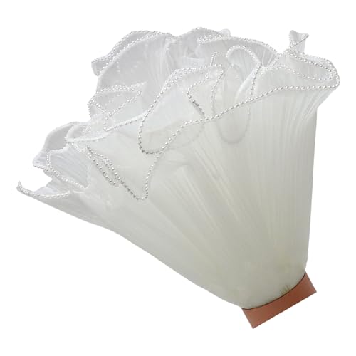 Vielseitige Weiße Organza Rüschenverkleidung Ribbon Perfekt Für Brauthandwerk Blumenarrangements Und Kleidungsdesign Vielseitige Weiße Organza Rüschenverkleidung Ribbon Perfekt Für Brauthandwerk Blumenarrangements Und Kleidungsdesign von Psdndeww