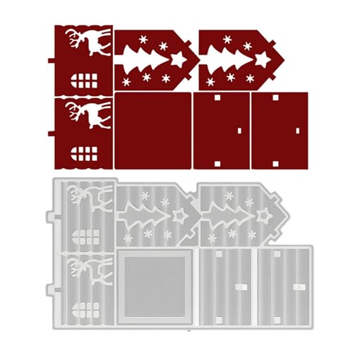 Wiederverwendbare Lebensmittelqualität Silikon Holiday Weihnachten Cottage Form Für Seifenharzkreationen Candlehouse Familienfreundliche Weihnachtskunstmaschinenform Wiederverwendbare Lebensmittelqualität Silikon Holiday Weihnachten Cottage Form Für Seifenharzkreationen Candlehouse Familienfreundliche Weihnachtskunstmaschinenform von Psdndeww