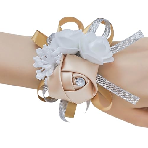Zarte künstliche Seidenblumen, Brautschmuck für Bräute, handgefertigt für Hochzeit, Blumenliste, Brautjungfernfotos von Psdndeww
