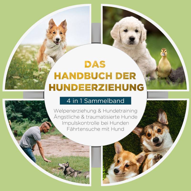 Das Handbuch der Hundeerziehung - 4 in 1 Sammelband: Impulskontrolle bei Hunden | Welpenerziehung & Hundetraining | Ängstliche & traumatisierte Hunde von Psiana Verlag