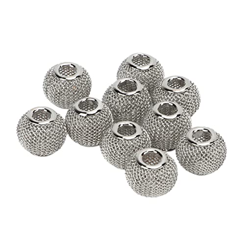 10 Sets Goldene Ballperlen, Hohle Abstandshalterperlen mit Runden Form für Schmuckherstellung, Lustiges und Kreatives Handwerk, Goldene Perlen, 10x12 Mm, Loch 4,5 Mm, Geschenkoptionen für Special 10 Sets Goldene Ballperlen, Hohle Abstandshalterperlen mit Runden Form für Schmuckherstellung, Lustiges und Kreatives Handwerk, Goldene Perlen, 10x12 Mm, Loch 4,5 Mm, Geschenkoptionen für Special von Pssopp