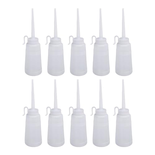 10 Stück 150ml Nähmaschine Öl Flasche, Lang Abgewinkelter Öler ölsp Ender für Handwerk Scharniere Nähmaschinen und Mehr 10 Stück 150ml Nähmaschine Öl Flasche, Lang Abgewinkelter Öler ölsp Ender für Handwerk Scharniere Nähmaschinen und Mehr von Pssopp