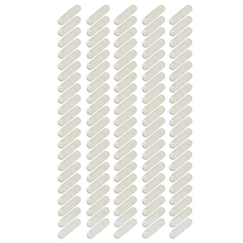 100pcs Halskette Verschluss, Plastik Halskette Verschluss, DIY -Schmuckschraubenverbindung, 100 -pcs Sicherheitstrennung Schnallen mit Taschen, Kleidung für Handwerks von Pssopp