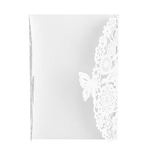 10pcs Cut-Einladungskarten, Leere Innenblätter, High-End-Design European Geschnitzte Hochzeitseinladungskarten mit Vielseitiger Verwendung, Unvergessliche Erinnerungen für Besondere Veranstaltungen 10pcs Cut-Einladungskarten, Leere Innenblätter, High-End-Design European Geschnitzte Hochzeitseinladungskarten mit Vielseitiger Verwendung, Unvergessliche Erinnerungen für Besondere Veranstaltungen von Pssopp