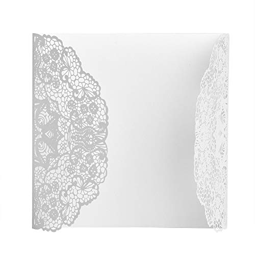 10pcs Cut-Einladungskarten, Leere Innenblätter, High-End-Design European Geschnitzte Hochzeitseinladungskarten mit Vielseitiger Verwendung, Unvergessliche Erinnerungen für Besondere Veranstaltungen 10pcs Cut-Einladungskarten, Leere Innenblätter, High-End-Design European Geschnitzte Hochzeitseinladungskarten mit Vielseitiger Verwendung, Unvergessliche Erinnerungen für Besondere Veranstaltungen von Pssopp
