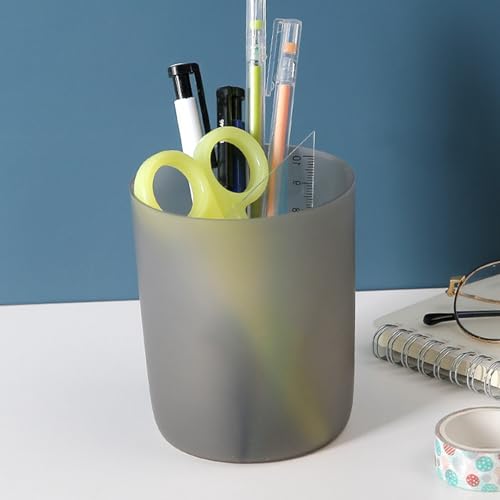 Acryl -Stifthalter, Transparenter Schreibtischorganisator, Nordische Minimalistische Make -up Bürstenaufbewahrung, Kompakter Acryl Schreibwarenhalter für Haushaltsvorräte für Büroschulen, Halten Sie von Pssopp