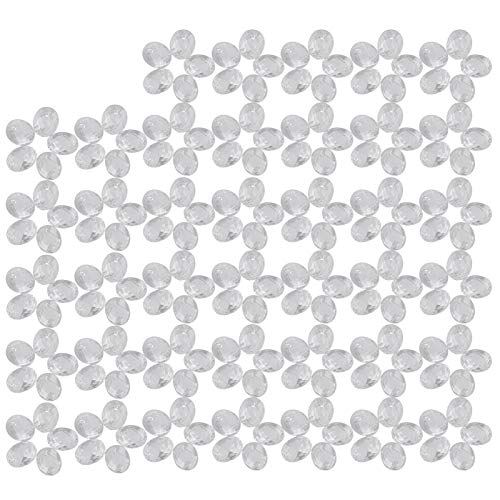 Acryl -Tropf 200pcs Kristall -Strassharz Harz Acrylknöpfe, Ideal für Handgefertigtes Zubehör, 10 Verschiedene Farbtypen, die aus Exquisitem Qualitätsharzkristall Hergestellt Werden, Können (8 * 10mm von Pssopp