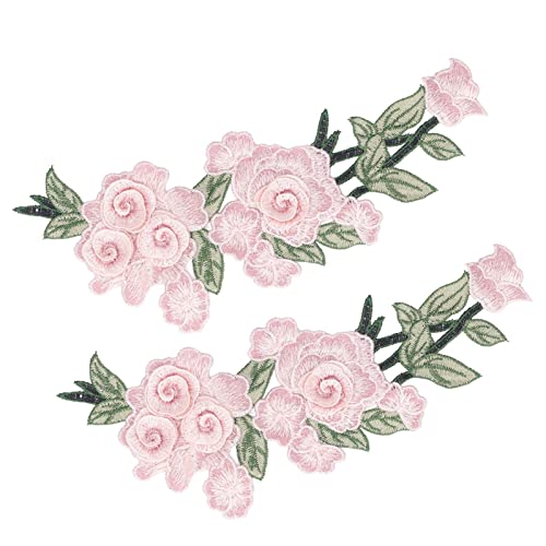 Einzigartige DIY-Kleidungszubehör für Westen, Hüte und Mehr, Hochwertiges Material, Vielseitige Verwendung, Seltene Kollektion, Attraktiv Gestaltete, Verschiedene Anwendungen (PINK) von Pssopp