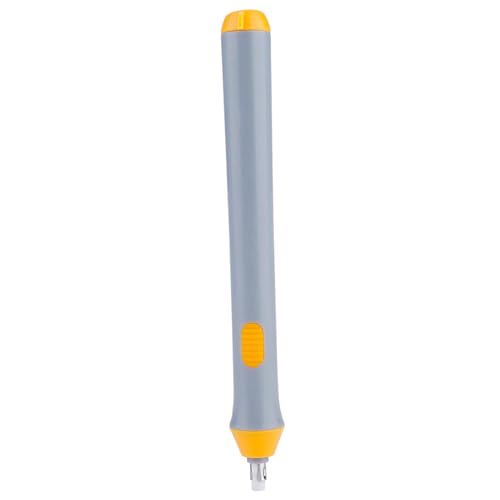 Elektrischer Radiergummi, Batteriebetriebener Automatischer Radiergummi, Starke Löschfähigkeit, Bequemste Griffdesign, Einstellbare Kernlänge, Batterieantrieb, (GRAY) von Pssopp