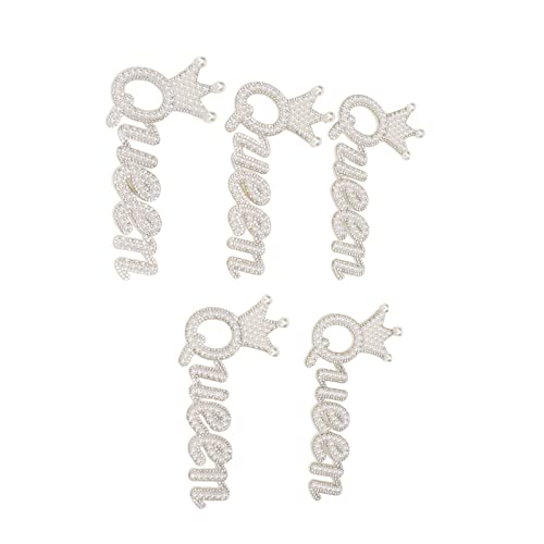 Glänzende Kronkönigin -Form Gestickten Flecken, 5 Stcs Multitool -Nähflecken für die Kleidung Dekoration mit Premium Materialien auf Bügeleisen auf Patch Applique für Kleidung, Hell Lebendig Glänzende Kronkönigin -Form Gestickten Flecken, 5 Stcs Multitool -Nähflecken für die Kleidung Dekoration mit Premium Materialien auf Bügeleisen auf Patch Applique für Kleidung, Hell Lebendig von Pssopp