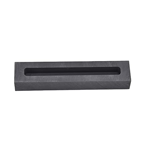 Graphitform, Streifenform Crucible-Ingotform, Hoher Purity-Material, Multifunktional, Hitzebeständig, Standardgröße, Vielseitiger Gebrauch, aus Graphit mit Hoher Reinheit gefertigt. (Außen 120×25×17 Graphitform, Streifenform Crucible-Ingotform, Hoher Purity-Material, Multifunktional, Hitzebeständig, Standardgröße, Vielseitiger Gebrauch, aus Graphit mit Hoher Reinheit gefertigt. (Außen 120×25×17 von Pssopp