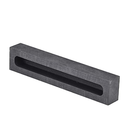 Graphitform, Streifenform Crucible-Ingotform, Hoher Purity-Material, Multifunktional, Hitzebeständig, Standardgröße, Vielseitiger Gebrauch, aus Graphit mit Hoher Reinheit gefertigt. (Außen von Pssopp