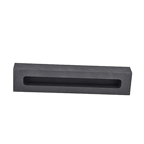 Graphitform Crucible -Ingotform, Standardgröße Hoher Wärmewiderstand, Ideal für Goldsilber -Kupfer Aluminium Schmelztestanalyse, aus Graphit mit Hoher Reinheit Gefertigt und (Außen 120×25×17 Innen Graphitform Crucible -Ingotform, Standardgröße Hoher Wärmewiderstand, Ideal für Goldsilber -Kupfer Aluminium Schmelztestanalyse, aus Graphit mit Hoher Reinheit Gefertigt und (Außen 120×25×17 Innen von Pssopp
