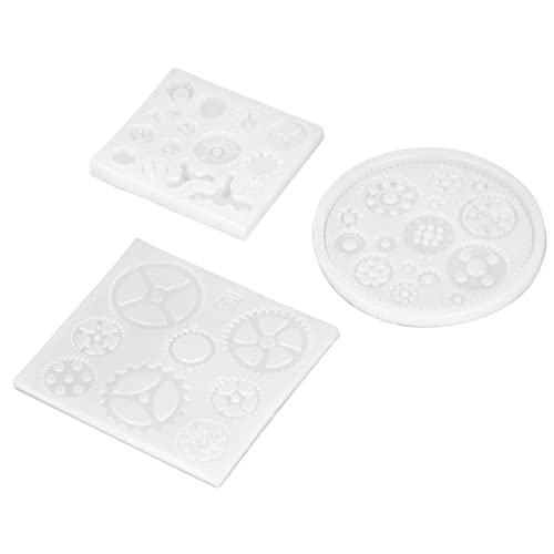 Hitzebeständige Elastische Zahnradform, Leicht zu Bedienend und zu Demold, Ideal Zum Handwerk mit Familie und Freunden, Zange, Zum Herstellen von Klebstoff, UV -Kleber, Weicher Keramik, Gips, von Pssopp