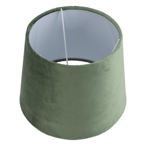 Pssopp Kleiner Lampenschirm aus Stoff, Ovaler Lampenschirm, Dekorativer Lampenschirm, E27, E14, Doppelter Verwendungszweck, Konischer Lampenschirm, Lampenabdeckung, Lampenzubehör (OD von Pssopp