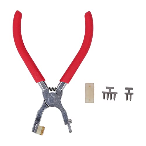 Lederlocher Gürtelstanzer DIY Lederwerkzeuge mit 2 Zähnen 4 Zähnen Ersatzkopf für Gürtel, Kunsthandwerk, Karton, Gummi von Pssopp