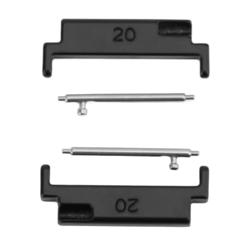 Metal Watch Band -Adapter, Leicht zu Schaltrigen Gurtstil, Premium -Metallqualität, Vielseitiges Design, Langlebiger Ersatz, Modisch und Funktional, 20 Mm Bis 22 Mm (1 Paar) von Pssopp