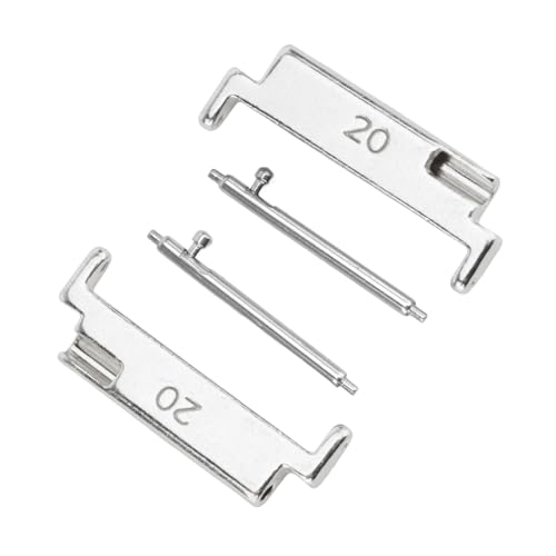 Metal Watch Band -Adapter, Leicht zu Schaltrigen Gurtstil, Premium -Metallqualität, Vielseitiges Design, Langlebiger Ersatz, Modisch und Funktional, 20 Mm Bis 22 Mm (1 Paar) von Pssopp