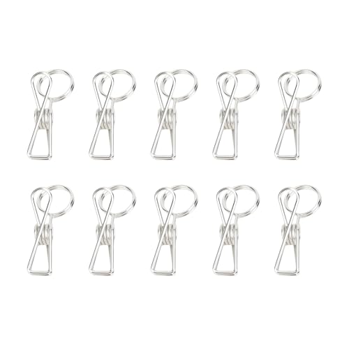 Pssopp 10pcs Place -Kartenhalter, Eisentischnummer Halter für Restaurantsfoto -Bildbüro in Restaurants (SILVER) von Pssopp