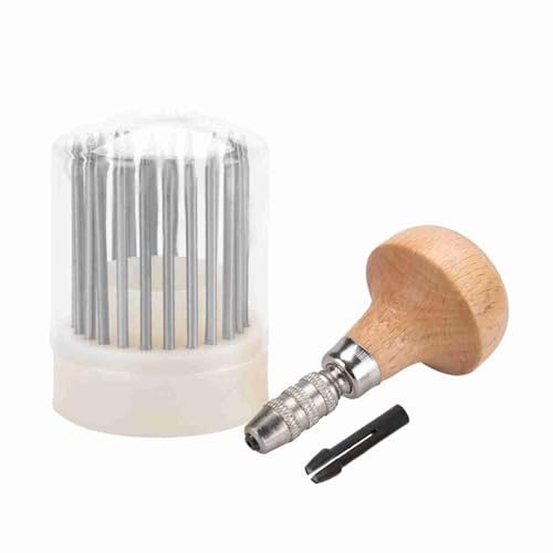 Pssopp 23 Perlenwerkzeuge mit Griff, Schmuckwerkzeugen mit Perlenset für Schmuck, Perlenkornwerkzeug, Premium -Metall, Hochpolierter Tipps, Aufbewahrungsbox Zum Anziehen von Steinen Pssopp 23 Perlenwerkzeuge mit Griff, Schmuckwerkzeugen mit Perlenset für Schmuck, Perlenkornwerkzeug, Premium -Metall, Hochpolierter Tipps, Aufbewahrungsbox Zum Anziehen von Steinen von Pssopp