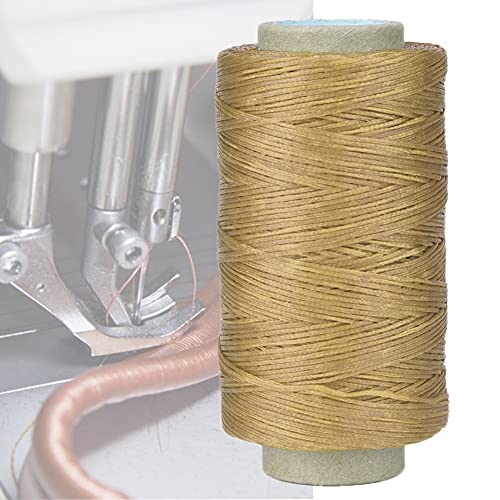 Pssopp 250 Meters 150D Leather Craft DIY Tools Kit, Leather Sewing Waxed Thread Cord for Hand and Machine Sewing threadyarn Silber von Pssopp