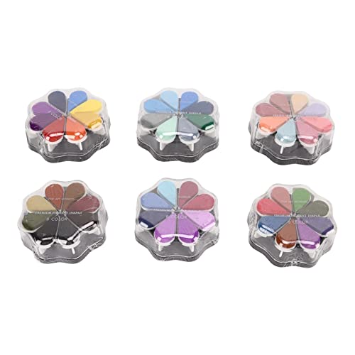 Pssopp 48 Metallic-Farben Stempelkissen Finger Farbverlauf Stempelkissen DIY Färben Blumenförmige Stempel Stempelkissen für Kartenherstellung Handwerk Pssopp 48 Metallic-Farben Stempelkissen Finger Farbverlauf Stempelkissen DIY Färben Blumenförmige Stempel Stempelkissen für Kartenherstellung Handwerk von Pssopp