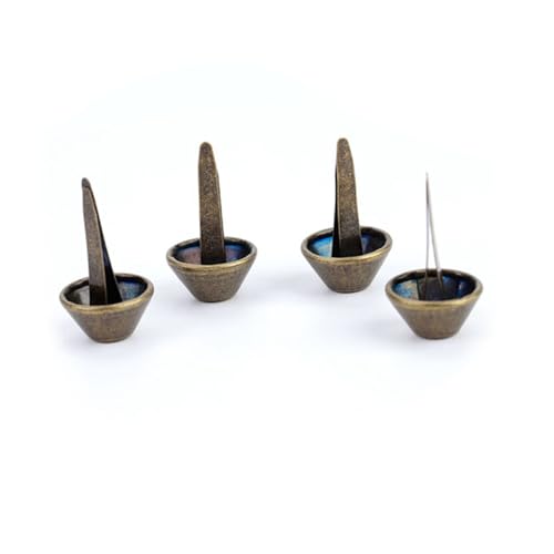 Pssopp 50pcs Decorative Cone Clonghead Stuff Pike für Handsbag, Helle Lederdekoration Bastelmittel, 6 Farbmöglichkeiten, Ideale für -Liebhaber (15 mm) von Pssopp