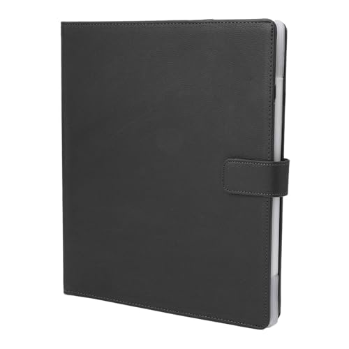 Pssopp A4 Music Binder 3 Ring -Noten -Ordner mit Seitenzahlen Elastizität Band für Klavierorganisatoren Studenten Musiker (BLACK) von Pssopp