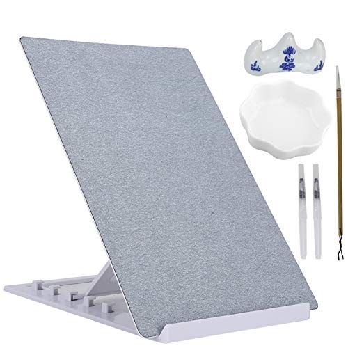 Pssopp Chinesisches Kalligraphie-Set mit Wasserschreibbrett, A4-Format, Wiederverwendbar Pssopp Chinesisches Kalligraphie-Set mit Wasserschreibbrett, A4-Format, Wiederverwendbar von Pssopp