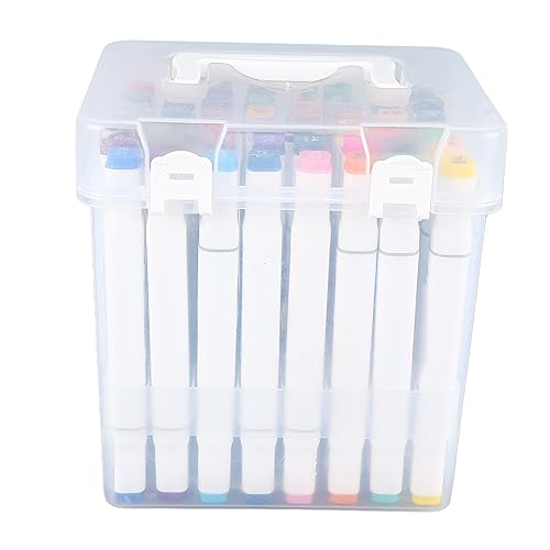Pssopp Doppelköpfige Farbmarkierungen 48pcs Graffiti -Marker Reiche Farben Ölbasis Tinte für Graffiti -Kunst und Breite Anwendbare Szene für Familie und Freunde Pssopp Doppelköpfige Farbmarkierungen 48pcs Graffiti -Marker Reiche Farben Ölbasis Tinte für Graffiti -Kunst und Breite Anwendbare Szene für Familie und Freunde von Pssopp