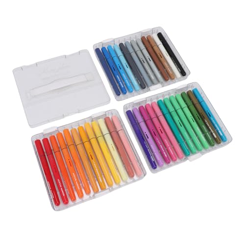 Pssopp Farbhandwerksmarkierungen, 36 Farben Acrylfarbenstift Set, Flüssigkeitstyp -Marker für Kunst Aquarell Zeichnung Handwerksprojekte Täglich Malerei Scrapbooking von Pssopp