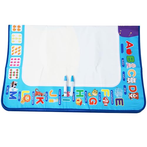 Pssopp Graffiti Teppich Wassermalerei Matte Zeichnenbrettspielzeug - Sicheres und Langlebiges Kinderspielzeug - Ideal, um Kreative Fähigkeiten und Unterhaltsame Spielzeit zu Kultivieren Geeignet für von Pssopp
